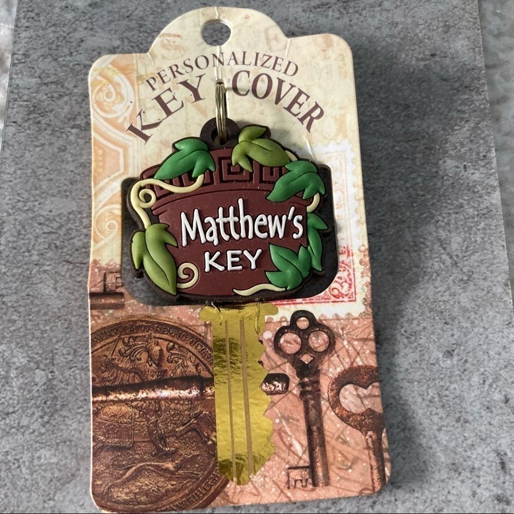 Personalized Key Cover Matthew Matt Matty NEW